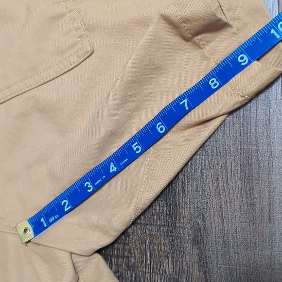 Woolrich Front Pocket Cargo Shorts Size 34x9" Style S3091 Wheat - Picture 8 of 8